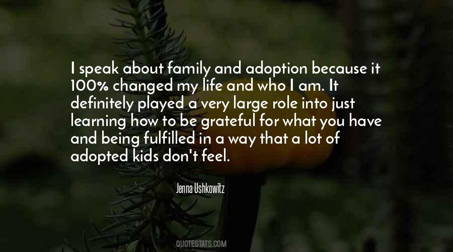 Quotes About Adopted Family #849913