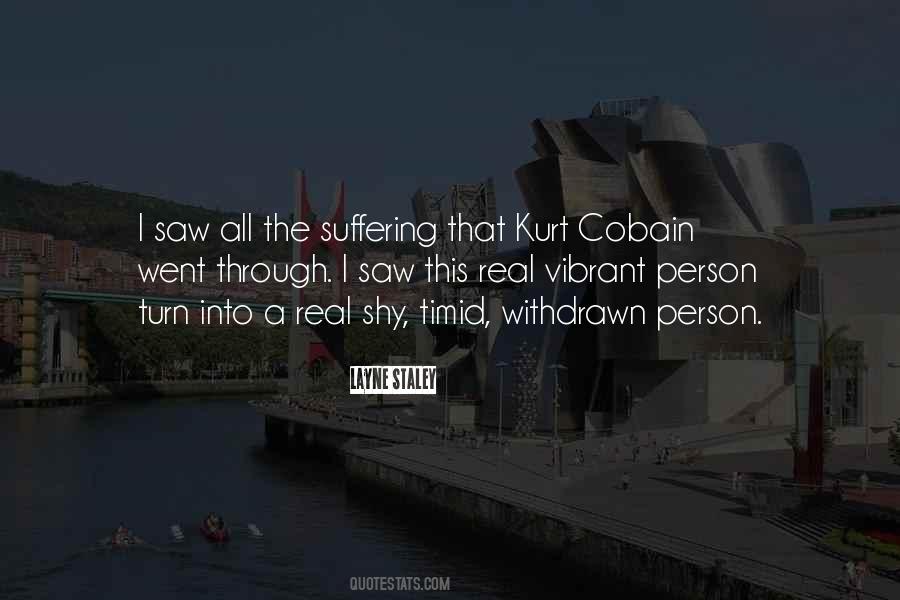 Quotes About Kurt Cobain #1256546