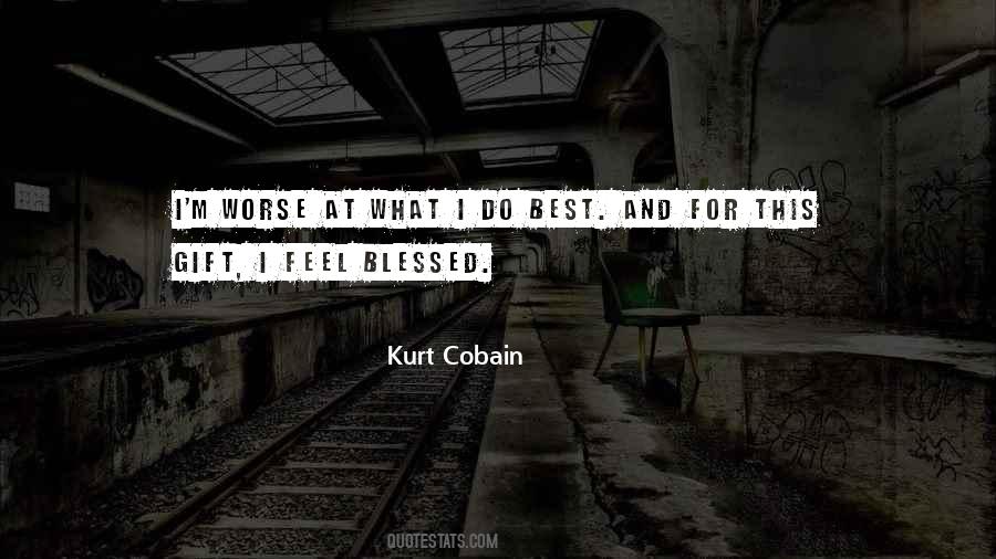 Quotes About Kurt Cobain #143964