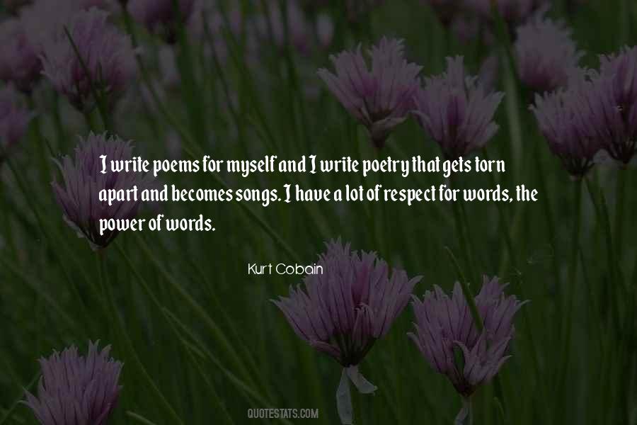 Quotes About Kurt Cobain #78216