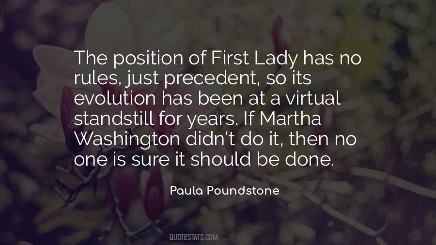 Quotes About Martha Washington #1065138