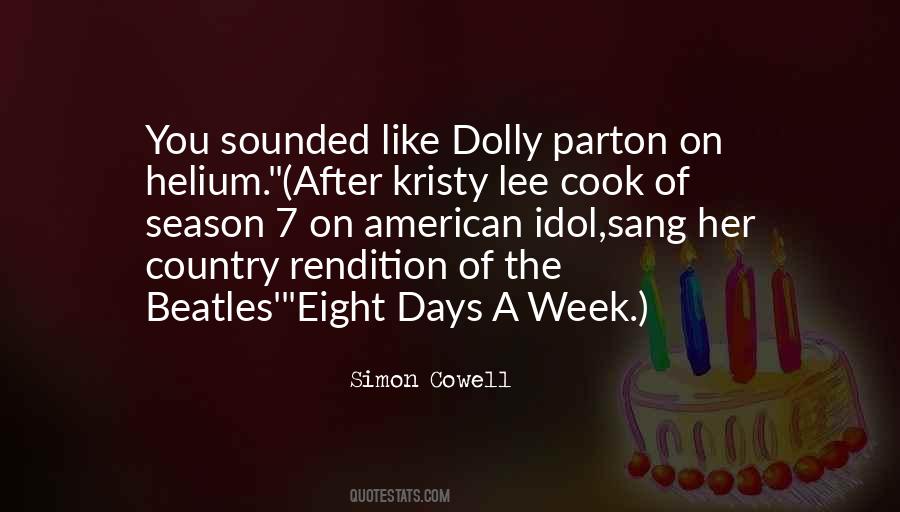 Quotes About Dolly Parton #214627