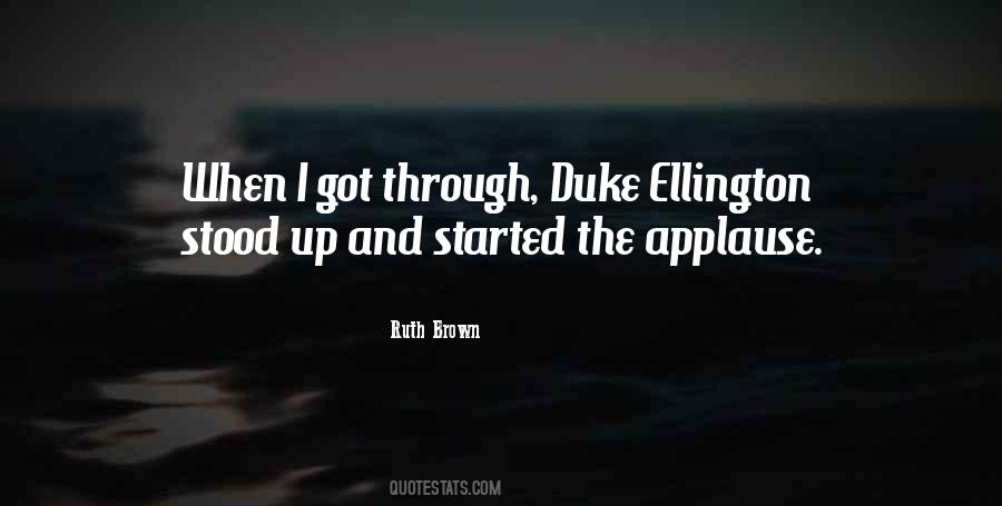 Quotes About Duke Ellington #1077804