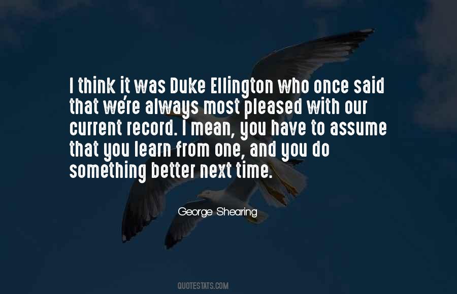 Quotes About Duke Ellington #1191910