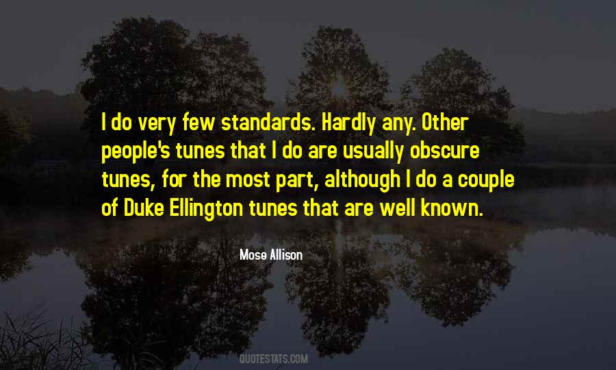 Quotes About Duke Ellington #1792063