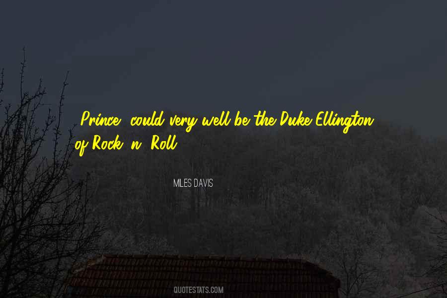 Quotes About Duke Ellington #306969