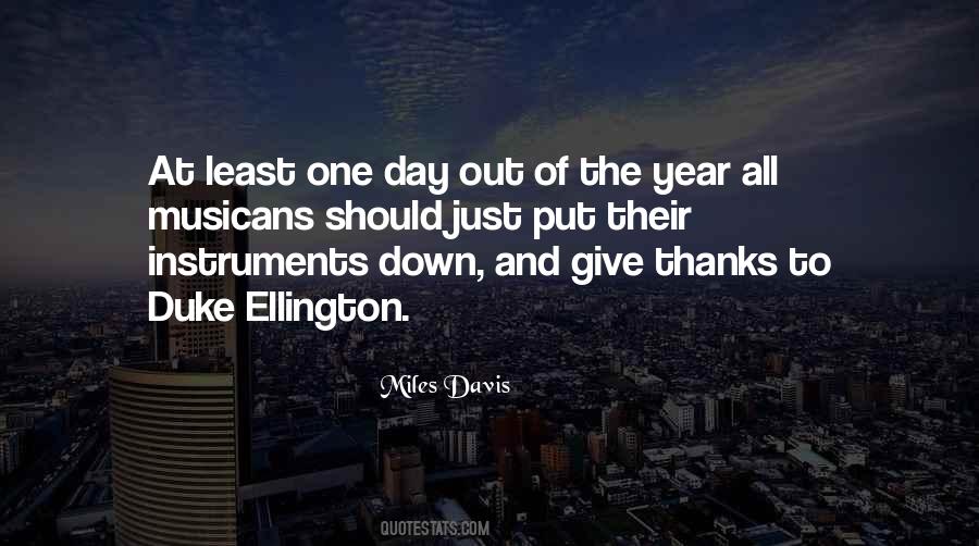 Quotes About Duke Ellington #616646