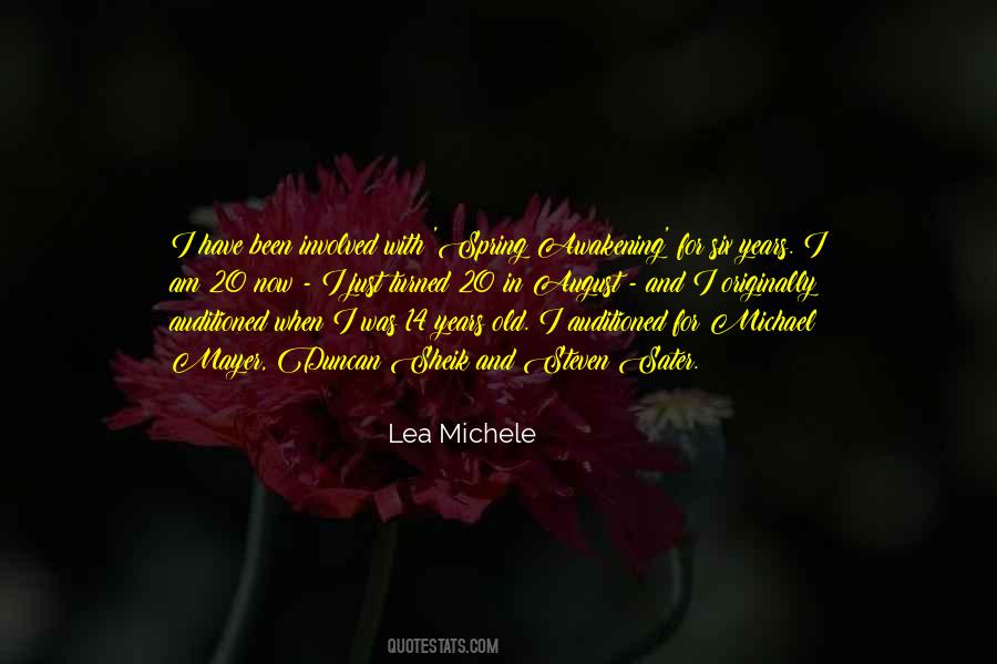 Quotes About Lea Michele #1282048