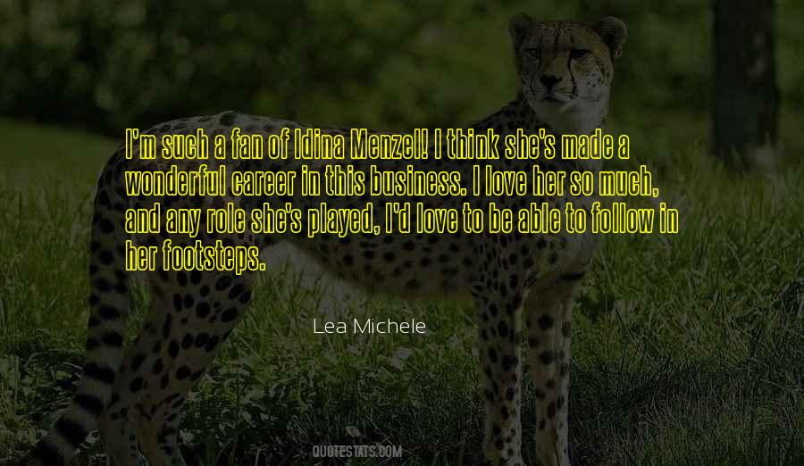 Quotes About Lea Michele #1412846