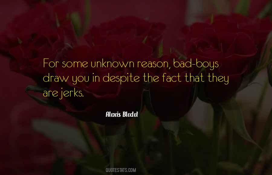 Quotes About Bad Boys #1084347