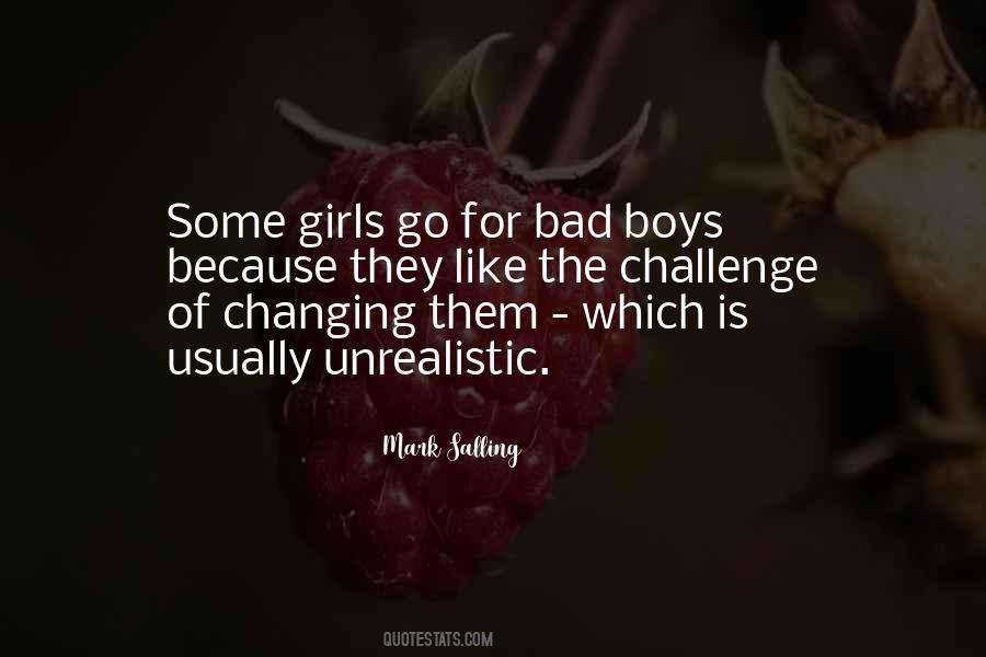 Quotes About Bad Boys #1172044