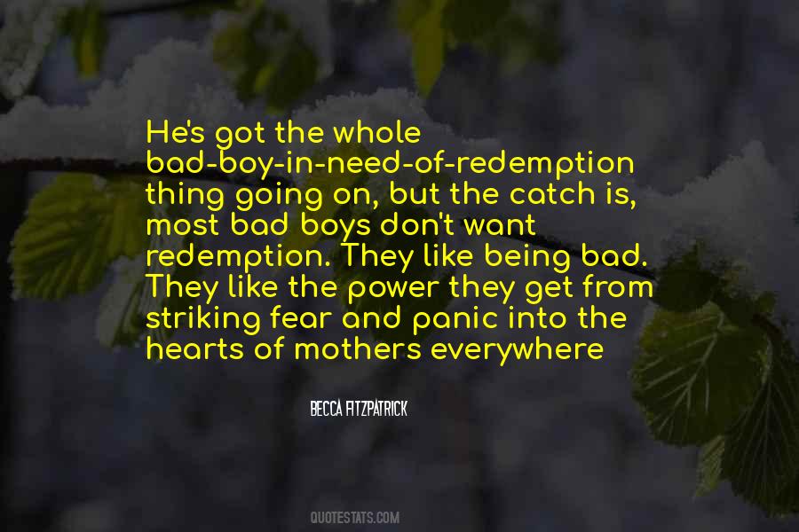 Quotes About Bad Boys #1418709