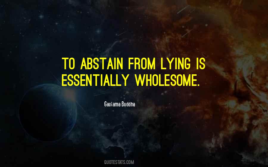 Quotes About Abstain #1258708