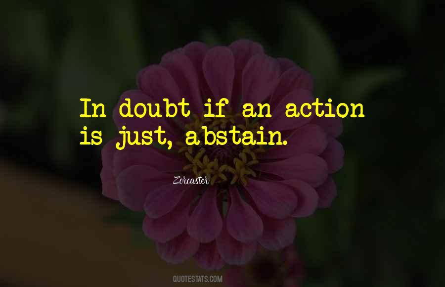 Quotes About Abstain #582210