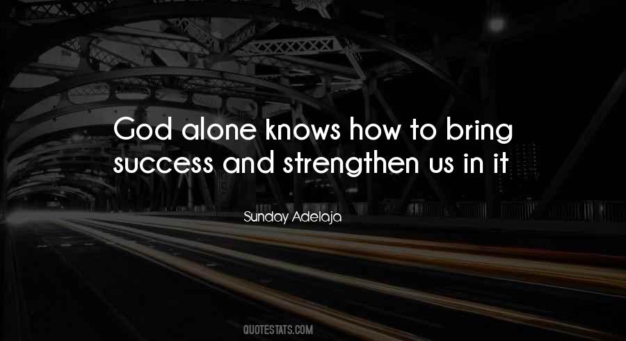 Quotes About Success And God #733906