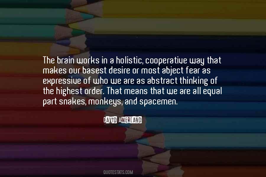 Quotes About Abstract Thinking #1213526