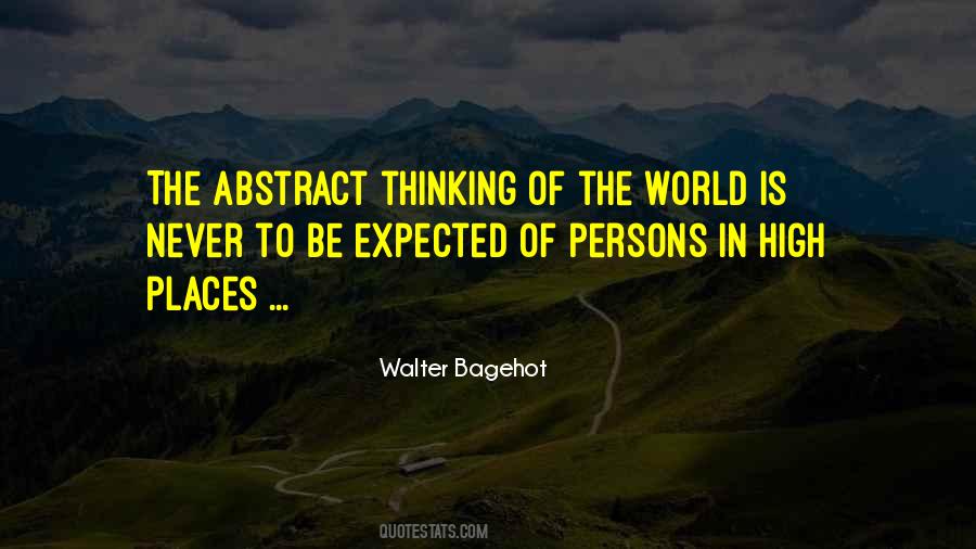 Quotes About Abstract Thinking #1496519