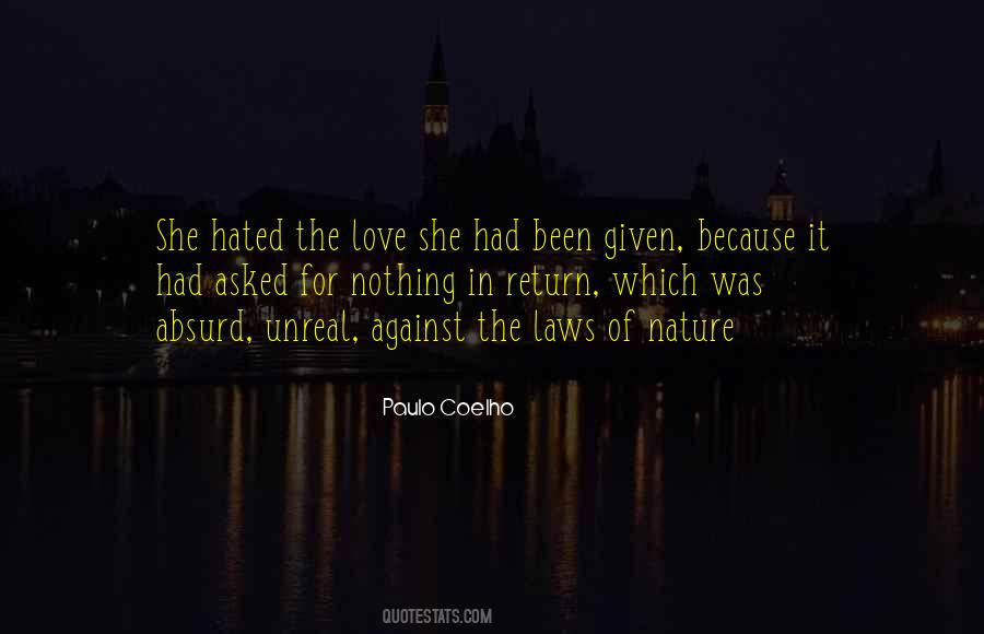 Quotes About Absurd Love #1018629