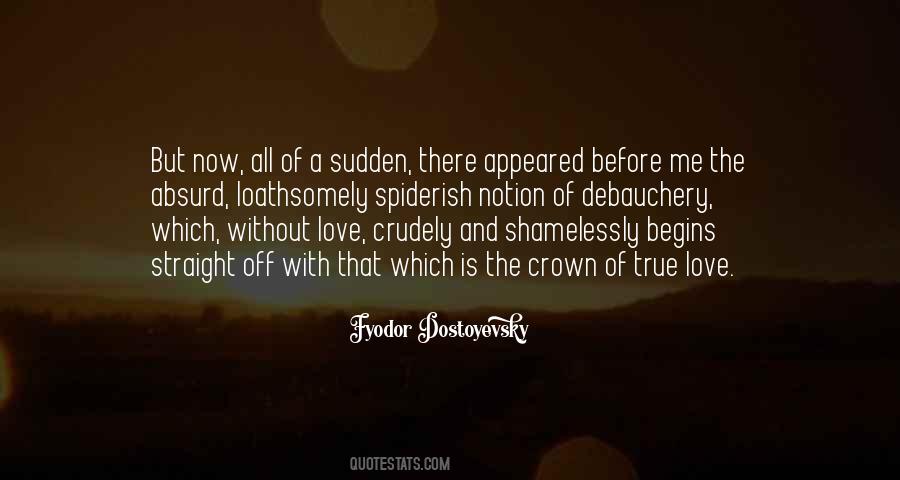 Quotes About Absurd Love #1748232