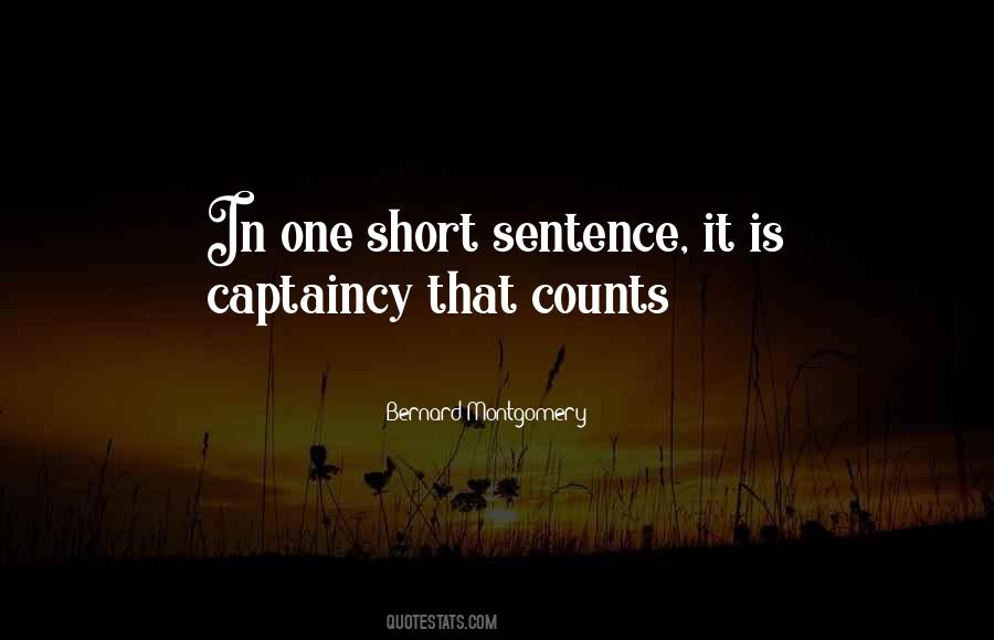 Short Sentence Quotes #394254