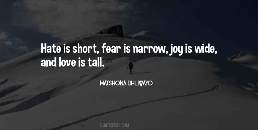 Short Tall Quotes #1069933
