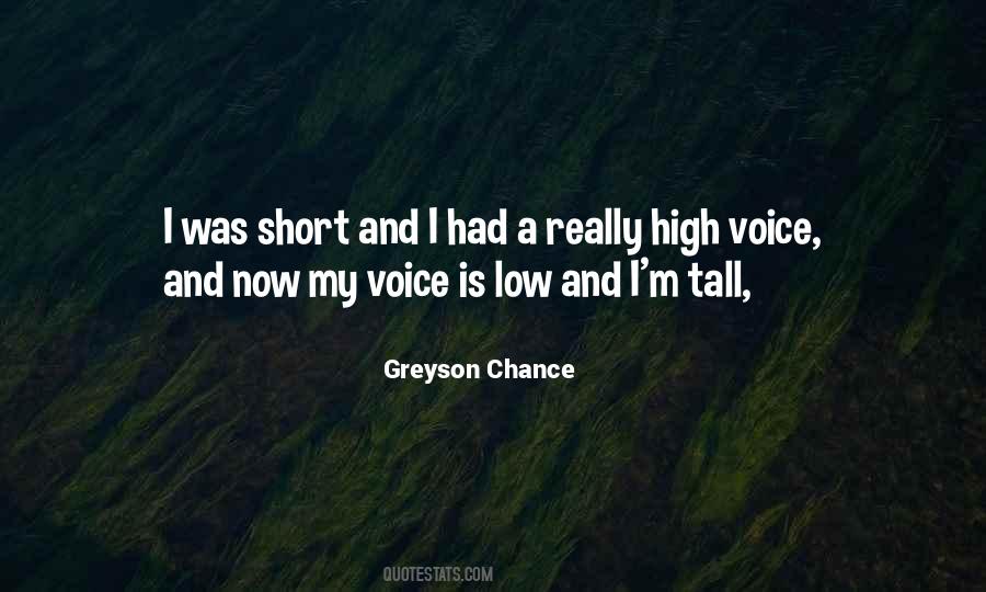 Short Tall Quotes #310503