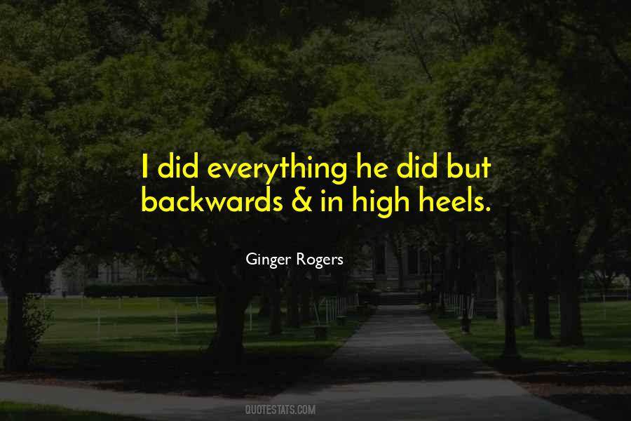Quotes About Ginger Rogers #1449820