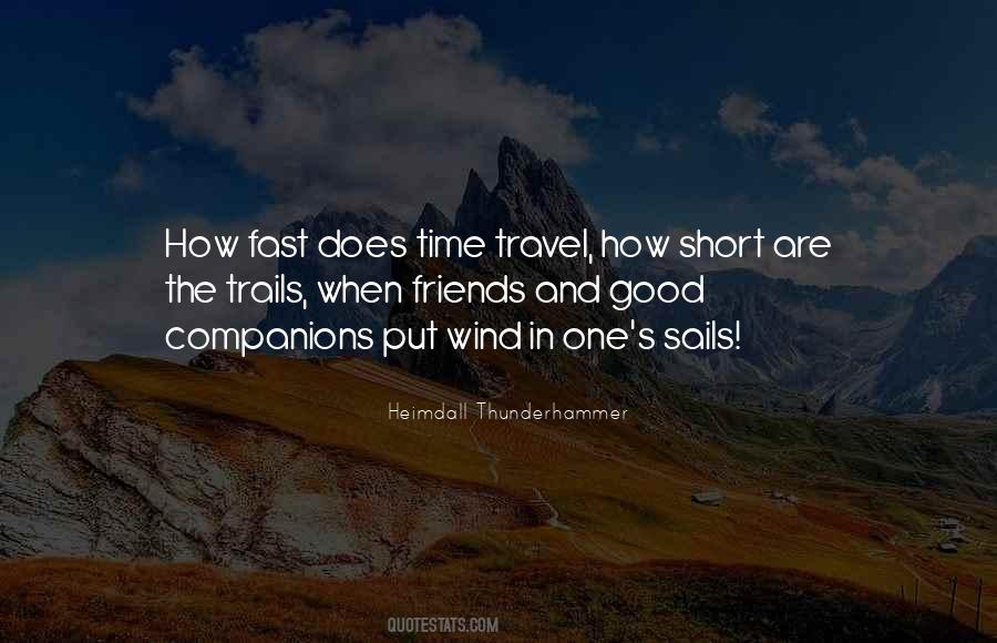 Short Time Travel Quotes #1868781