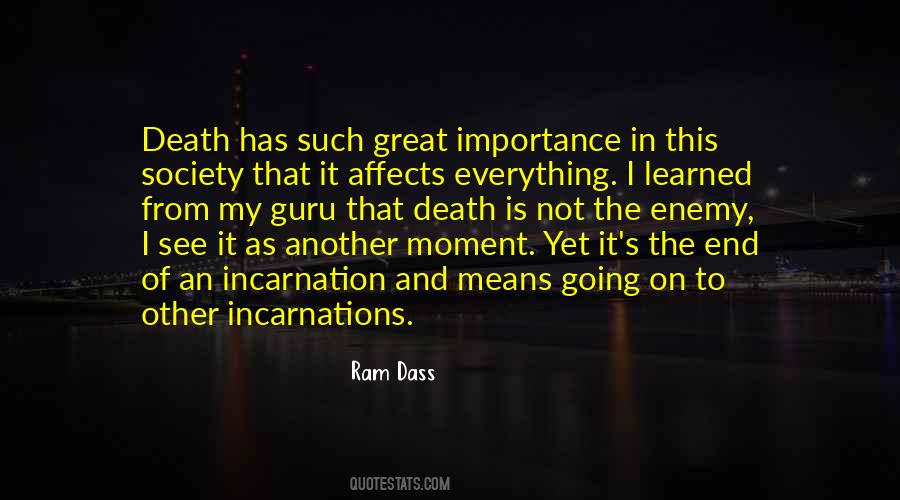 Quotes About Ram Dass #417085