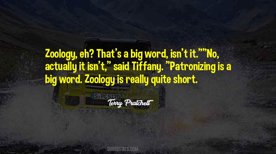 Short Zoology Quotes #993346