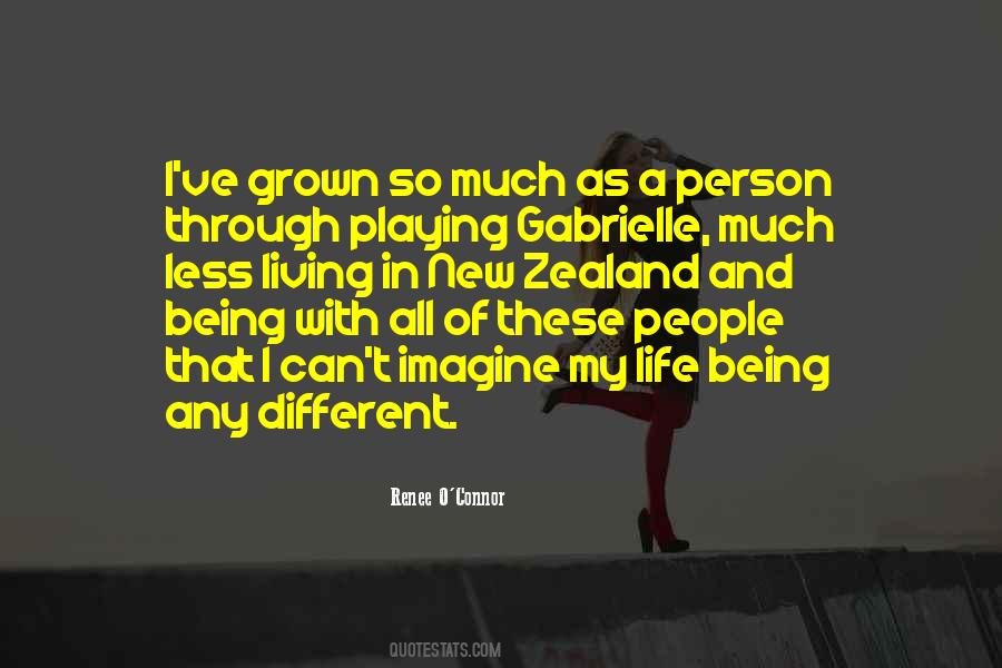 Quotes About Being A Different Person #1013390
