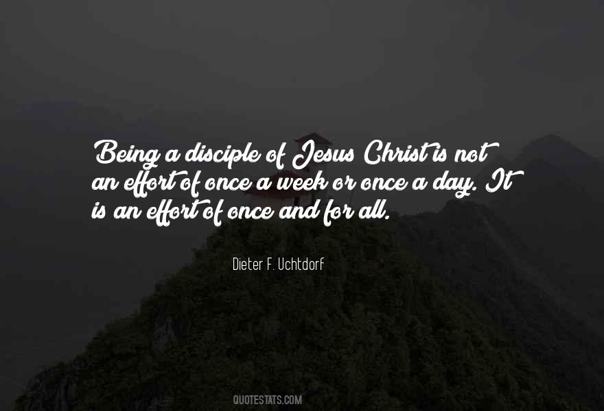 Quotes About Being A Disciple #1092245