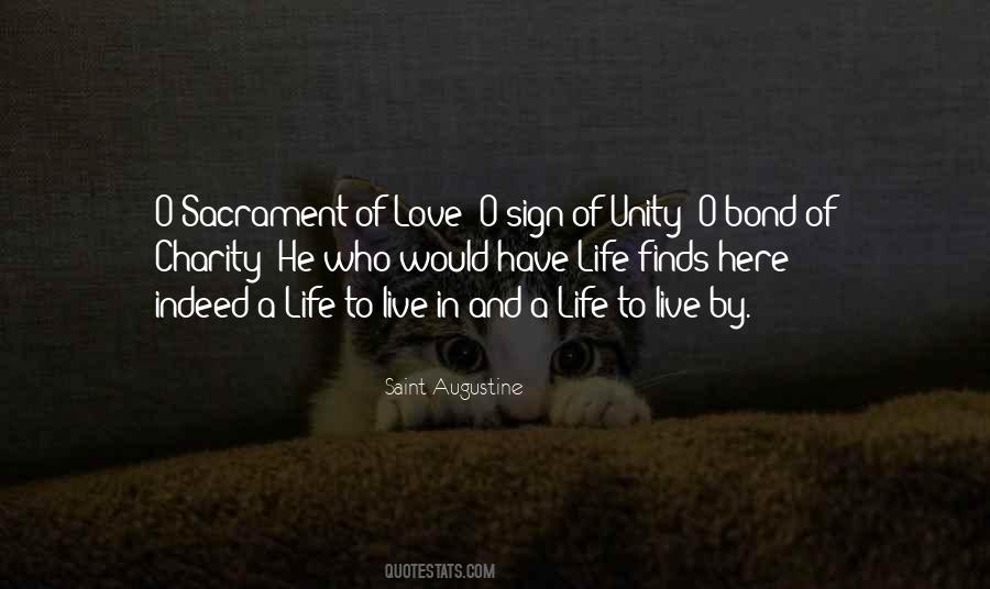 Quotes About Unity In Love #1284007