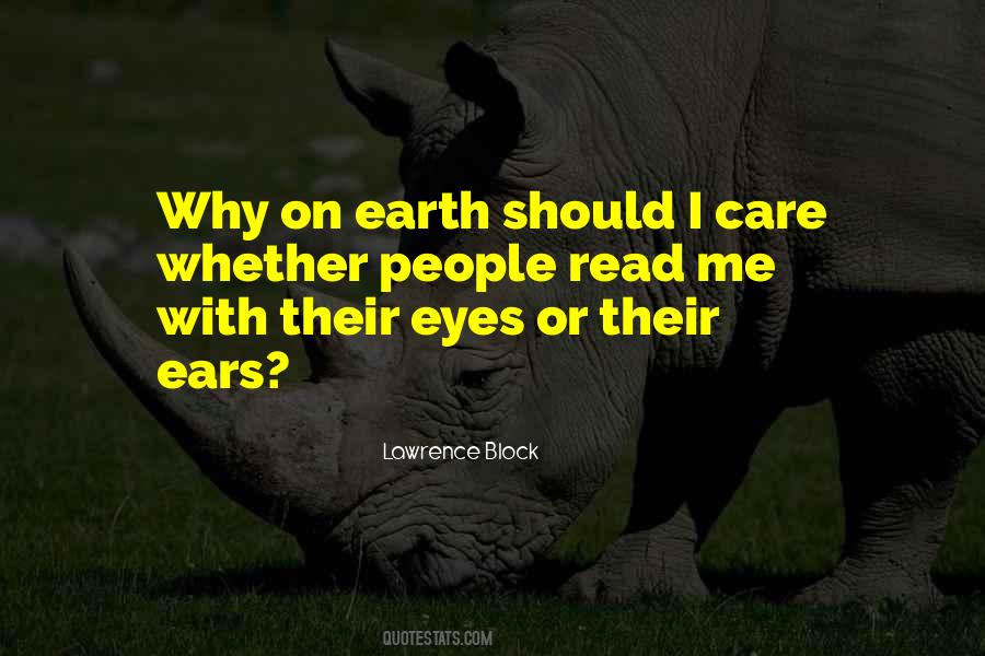 Should I Care Quotes #1317889