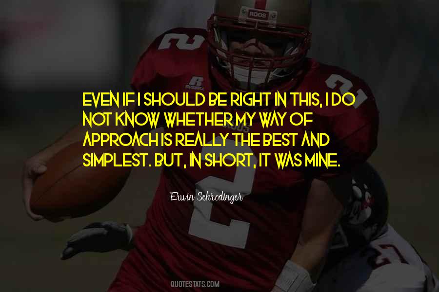 Should I Do It Quotes #27970