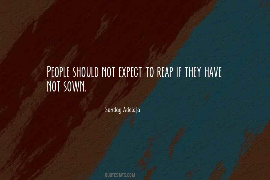 Should Not Expect Quotes #451422