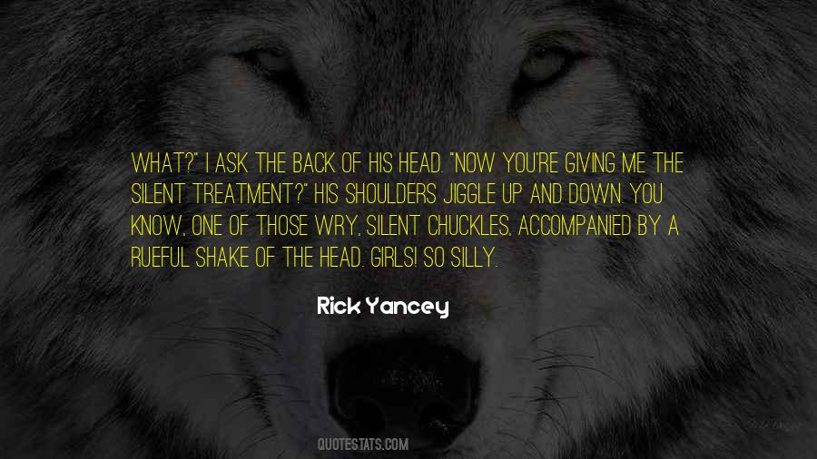 Shoulders Back Quotes #296306