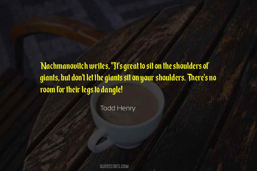 Shoulders Of Giants Quotes #1151697