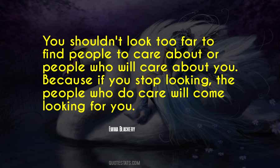Shouldn't Care Quotes #1510896