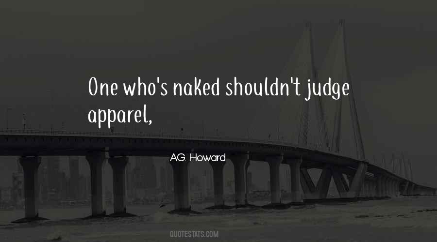 Shouldn't Judge Quotes #235663