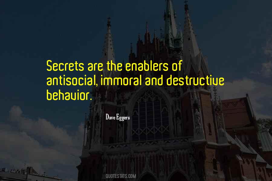 Quotes About Antisocial Behavior #1716679