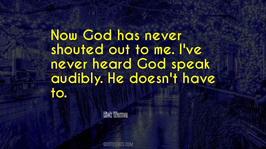 Shout The Loudest Quotes #449025