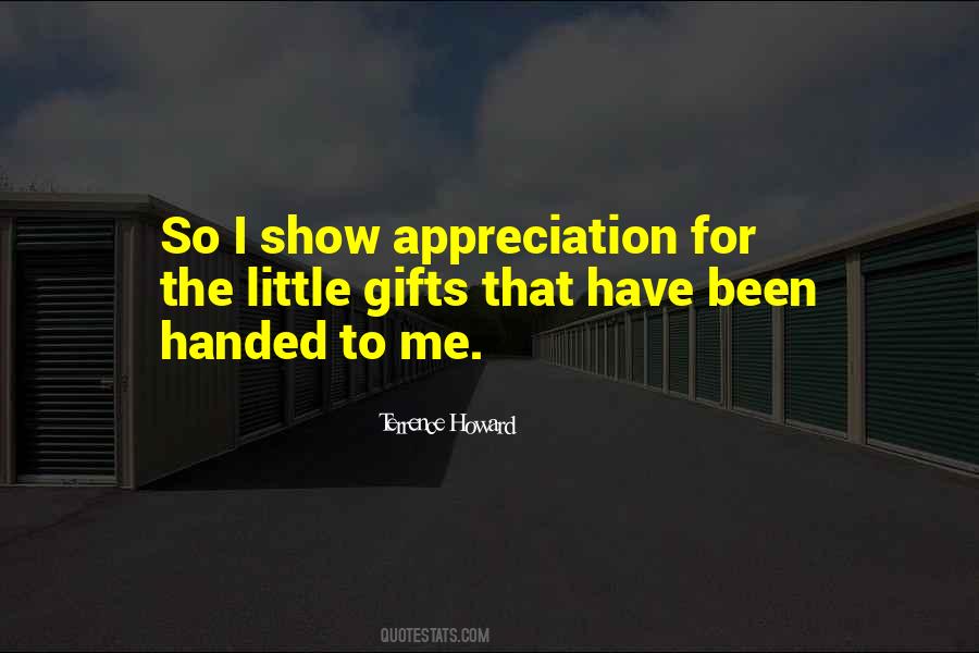 Show A Little Appreciation Quotes #1840783 Show A Little Appreciation Quotes #1840783