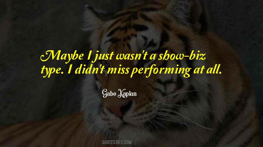 Show Biz Quotes #1234317