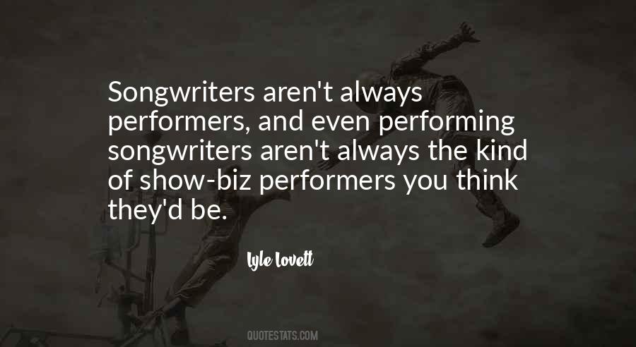 Show Biz Quotes #1323690