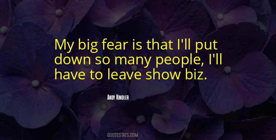 Show Biz Quotes #262349