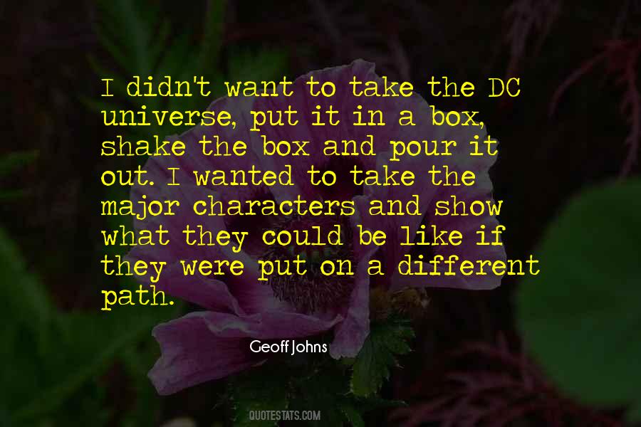 Show Me Something Different Quotes #93580