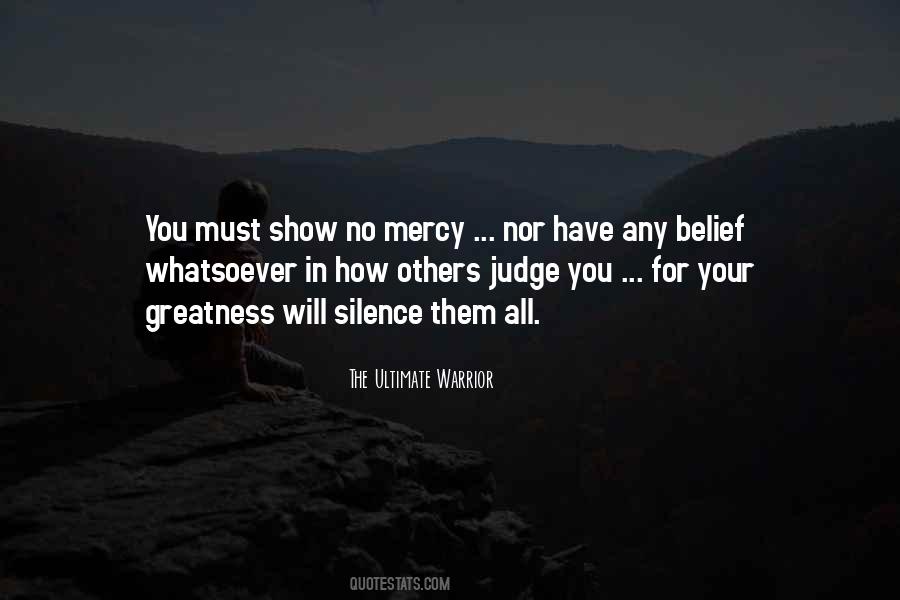 Show No Mercy Quotes #126