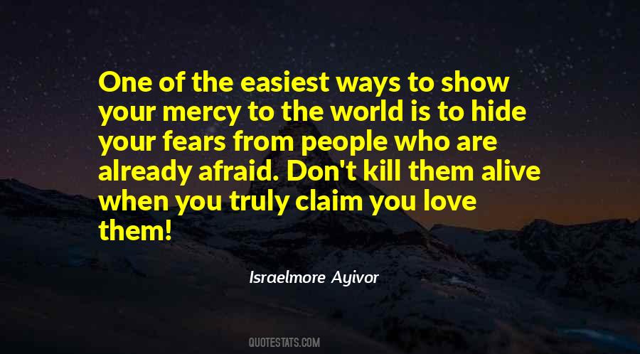 Show No Mercy Quotes #735717