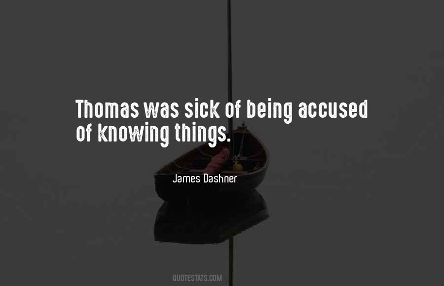 Quotes About Being Accused #1075516